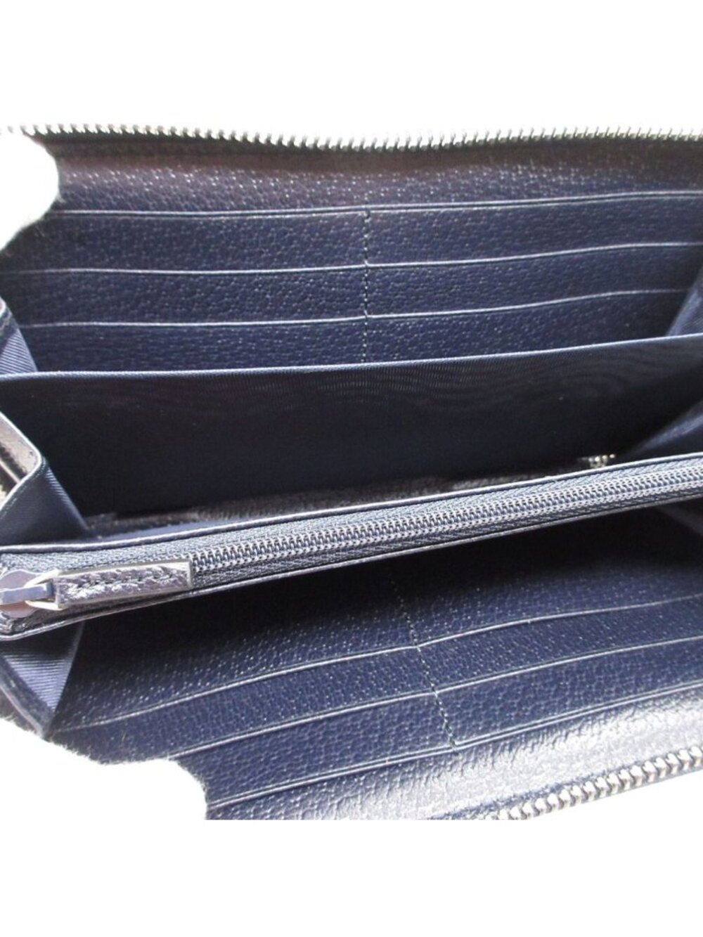 Gucci GG Supreme Zip Around Wallet Ophidia Beige - Picture 4 of 8